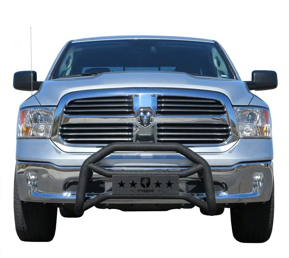 Front Bumper Guard; Textured Black (09-18 RAM 1500, Excluding Rebel)