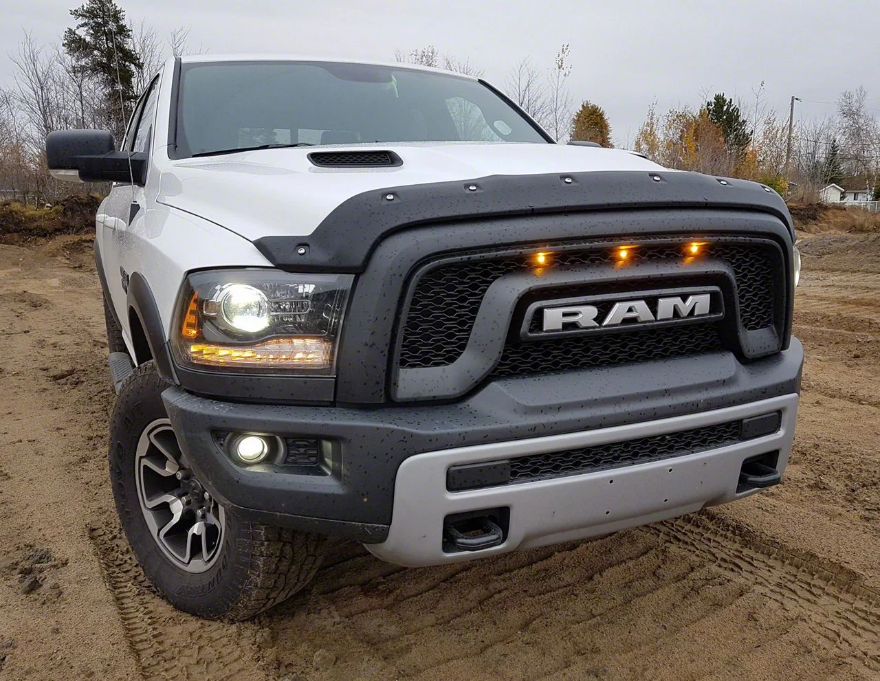 ToughGuard Hood Deflector; Smooth (09-18 RAM 1500)