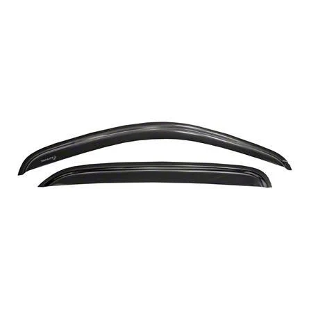 Low Profile Rain Guards; Smoked (10-26 RAM 2500 Regular Cab)