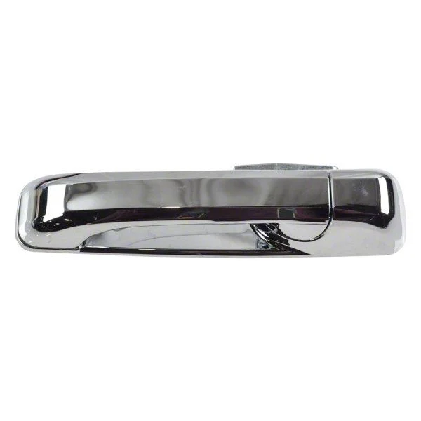 Exterior Door Handle; Rear Driver Side; Chrome (10-18 RAM 3500 Crew Cab)