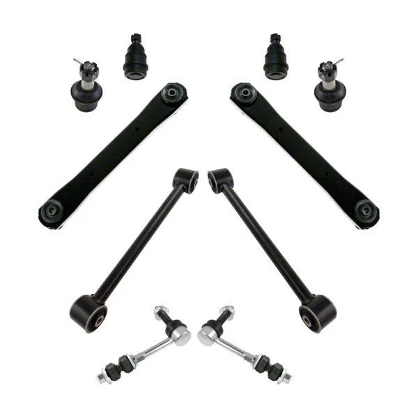 Front Upper and Lower Control Arms with Ball Joints and Front Sway Bar Links (06-09 4WD RAM 3500)