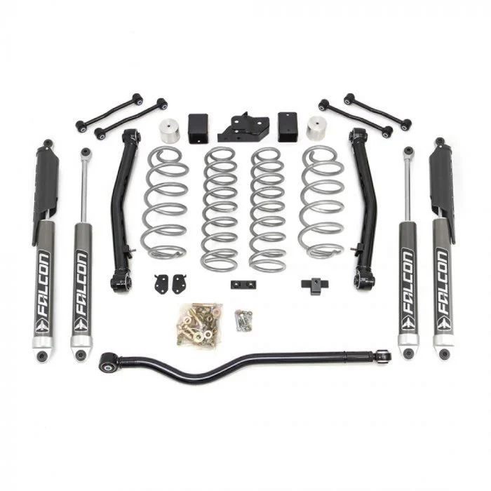 ReadyLift Suspension  Coil Spring Lift Kit with Falcon 2.1 Mono Shocks for 18-23 Jeep Wrangler JL Terrain Flex 2-Arm 3.5'' Rubicon, 4.5'' Sahara/Sport for 18-23 Jeep Wrangler JL