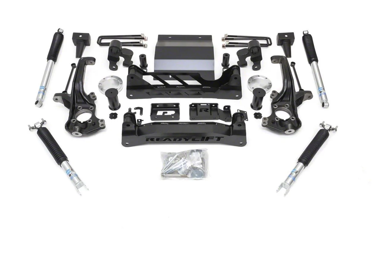 ReadyLIFT 6-Inch Suspension Lift Kit with Bilstein Shocks (20-26 4WD Sierra 2500 HD)