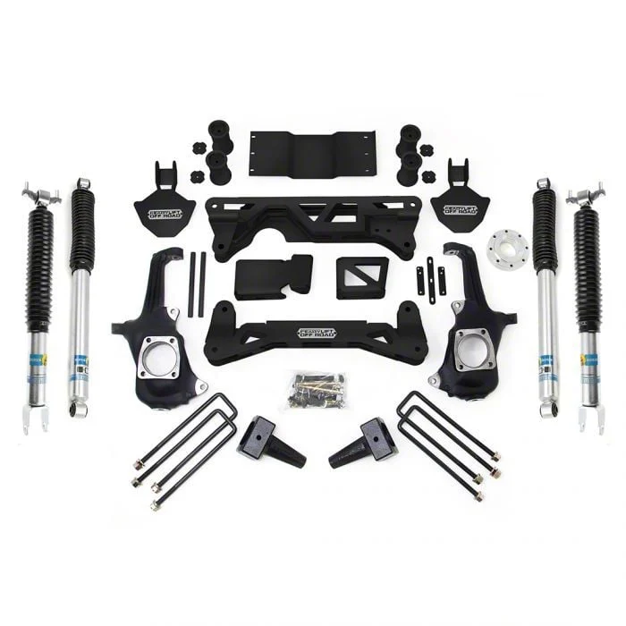 ReadyLIFT 5 to 6-Inch Adjustable Suspension Lift Kit with Bilstein Shocks (11-19 Sierra 3500 HD)