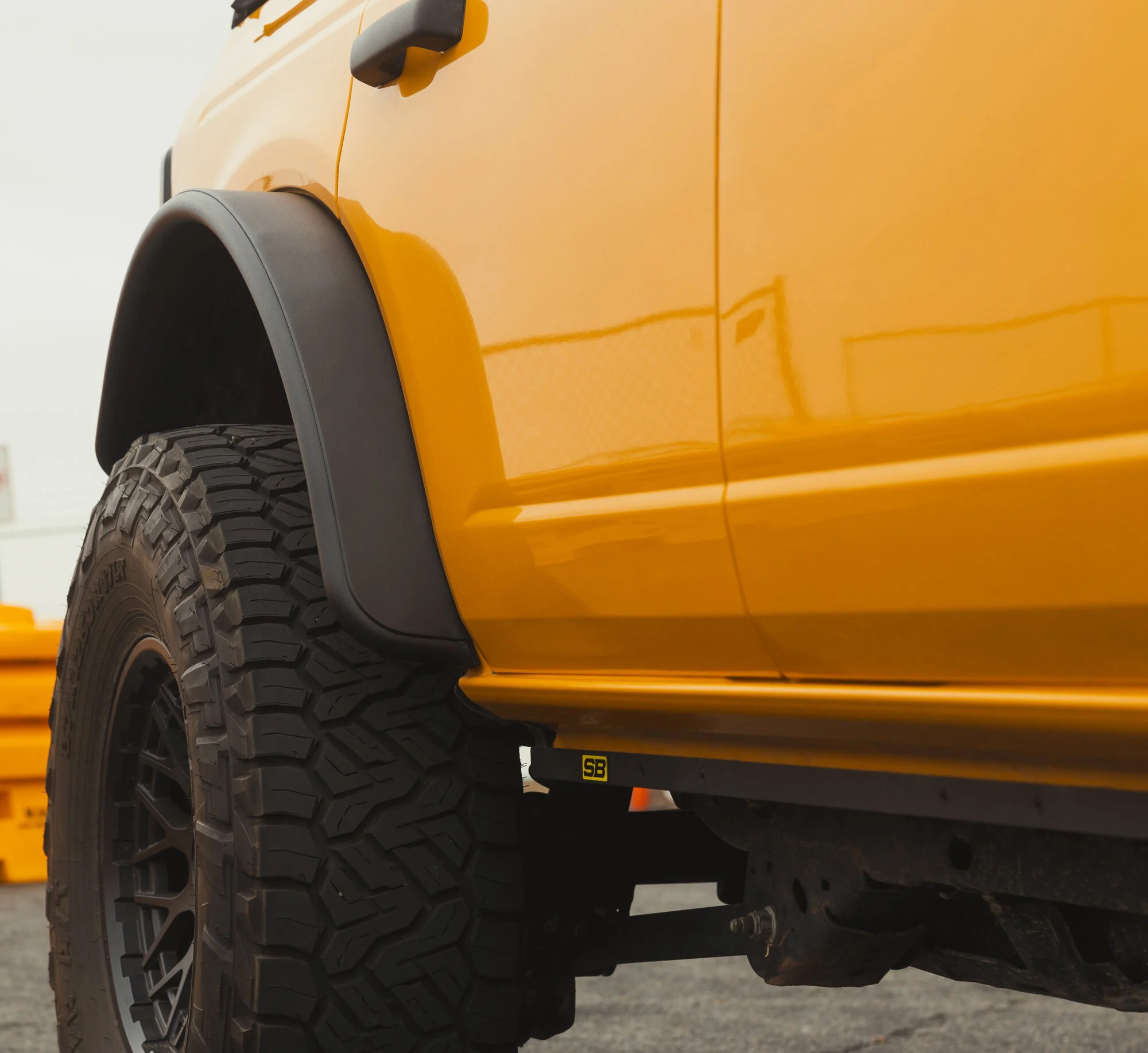 Smittybilt 61771W Rear Aluminum Fender Kit for 21-25 Ford Bronco 4-Door