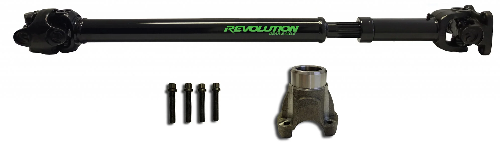 Revolution Gear and Axle  1310 CV Driveshaft for 07-18 Jeep Wrangler JK - Front Flange Style for 07-18 Jeep Wrangler JK