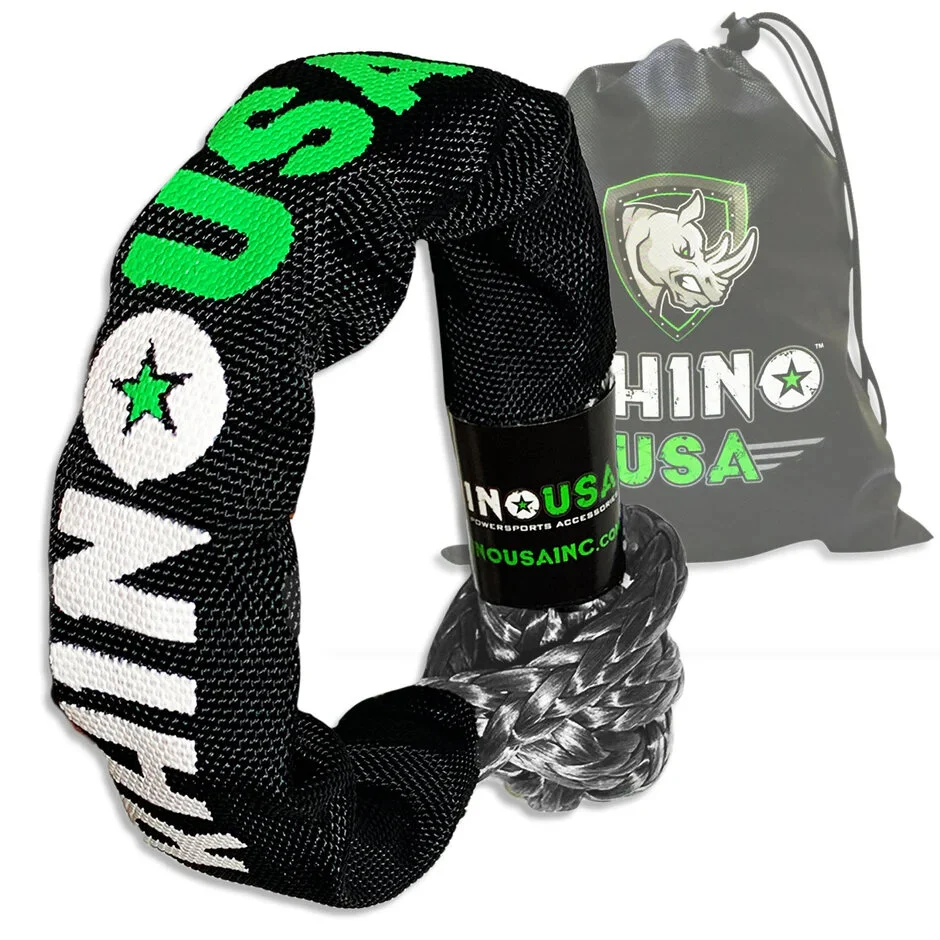 Rhino USA  1/2" Synthetic Soft Shackles  in Green (2 Qty.)