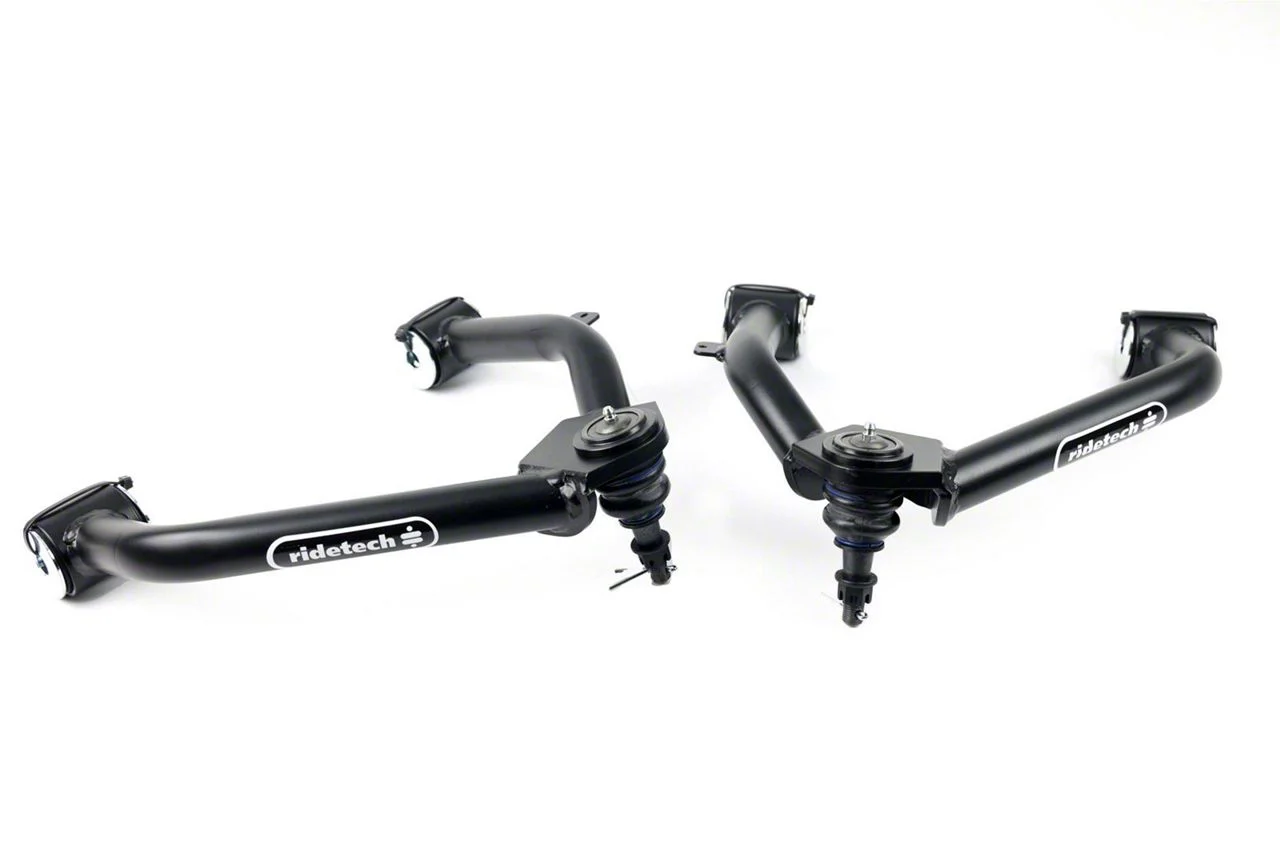 Ridetech StrongArm Front Upper Control Arms (14-18 Sierra 1500 w/ Stock Cast Aluminum or Stamped Steel Control Arms)