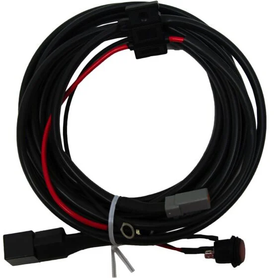 Rigid Industries 40190 High Power Wiring Harness for the E-Series, SR-Series, RDS-Series, and Q-Series Lights