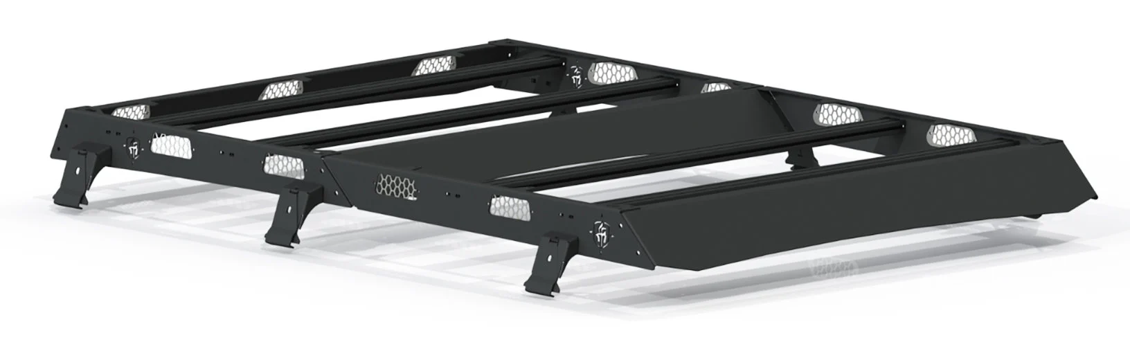 Road Armor 520RRS56B Treck Modular Roof Rack for 20-24 Jeep Gladiator JT
