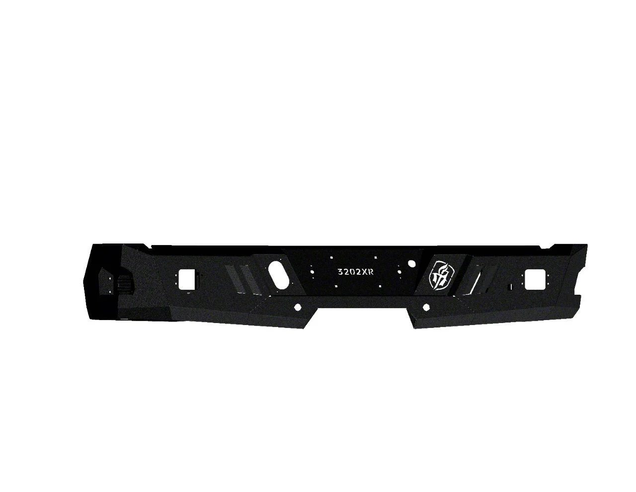 Road Armor Spartan Rear Bumper; Textured Black (20-26 Sierra 3500 HD)