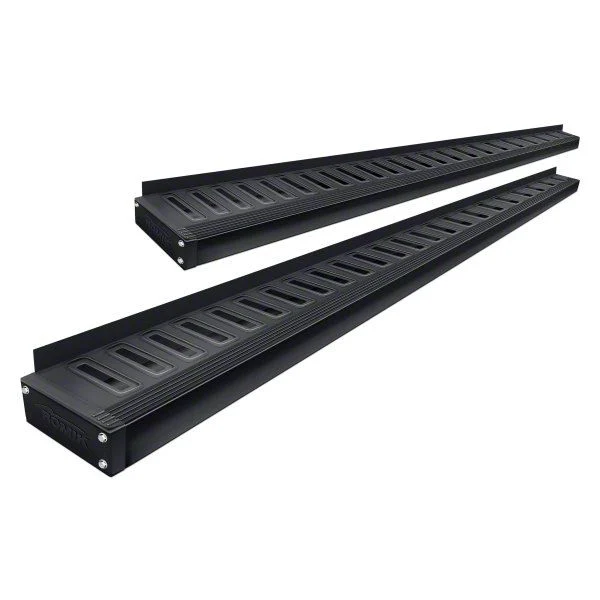 Romik ROF-T Running Boards; Black (15-22 Colorado Crew Cab)