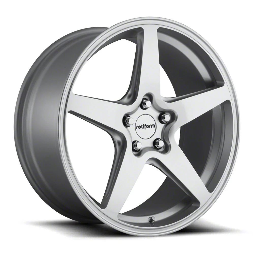 Rotiform WGR Gloss Silver Wheel; 20x8.5; 35mm Offset (16-24 Camaro, Excluding ZL1)