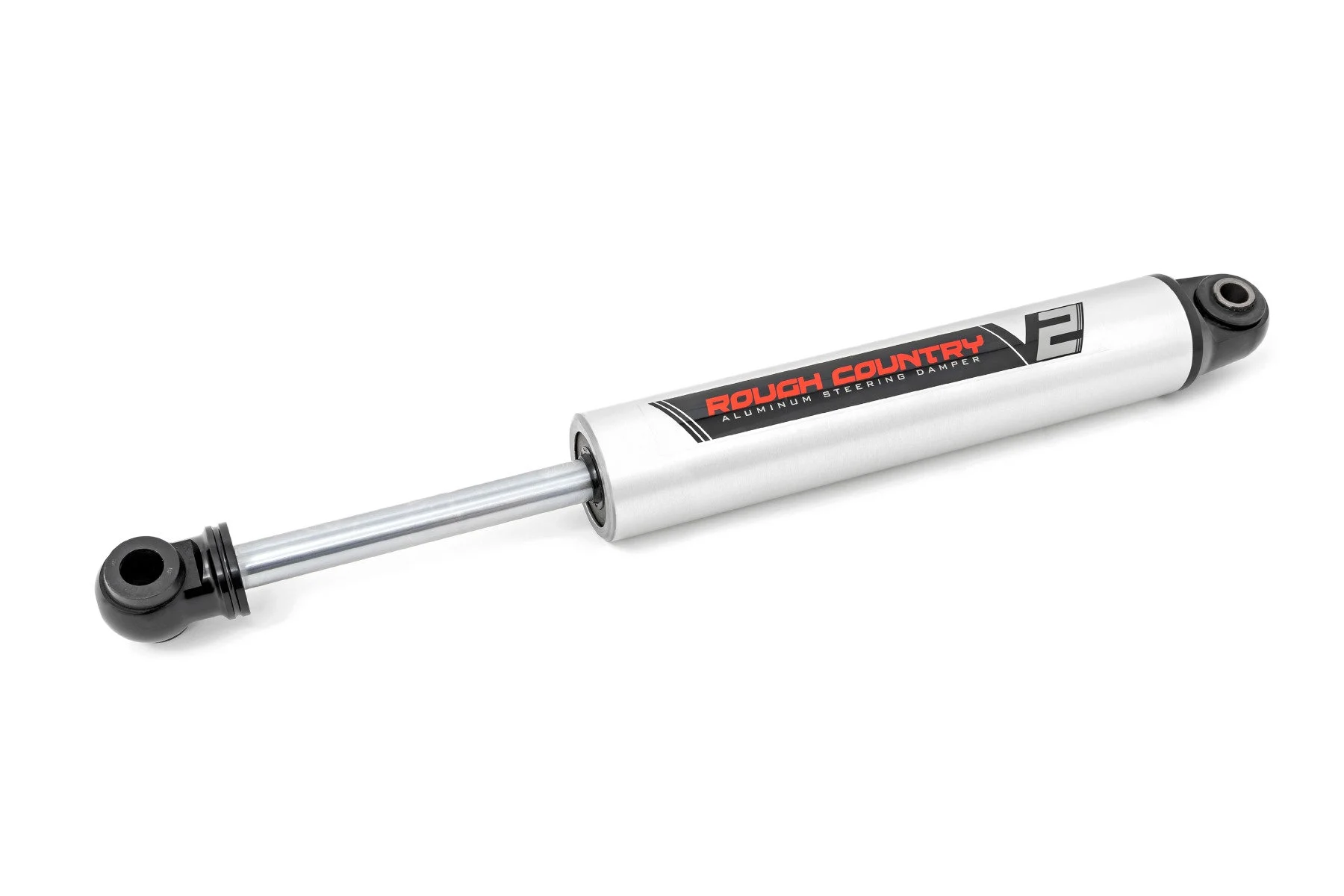 Rough Country 8730570 V2 Steering Stabilizer for 18-22 Jeep Wrangler JL & Gladiator JT