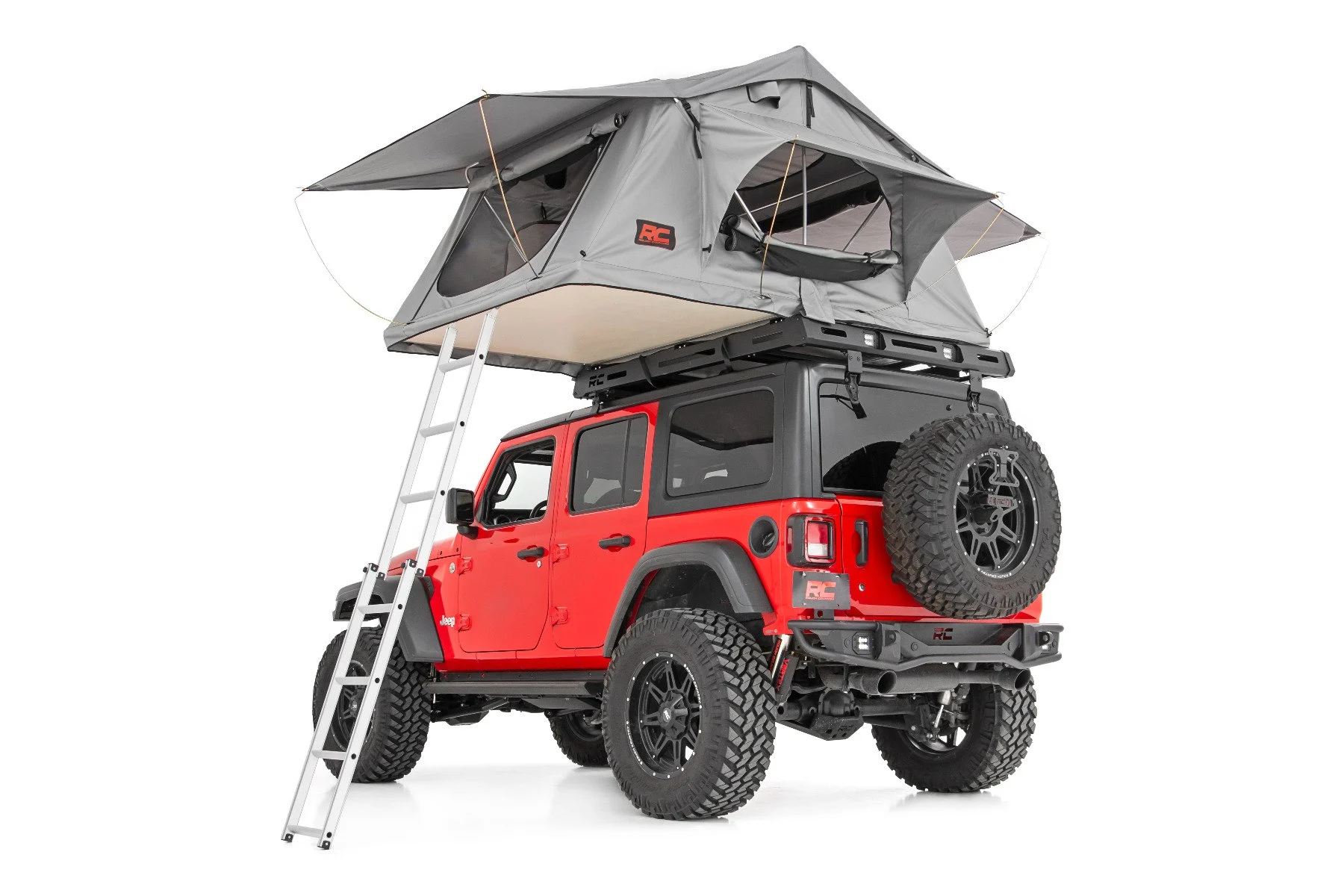 Rough Country 99050 Roof Top Tent with 12 Volt Accessory & LED Light Kit