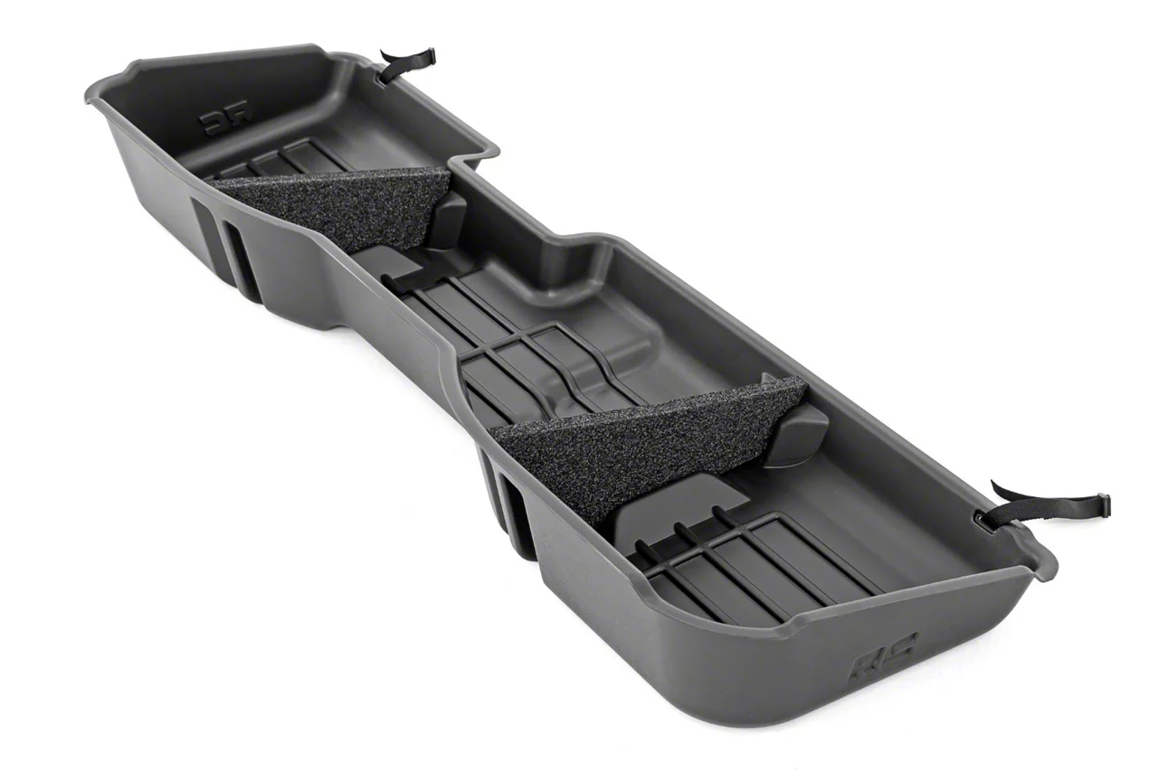 Rough Country Custom-Fit Under Seat Storage Compartment (14-18 Sierra 1500 Crew Cab)