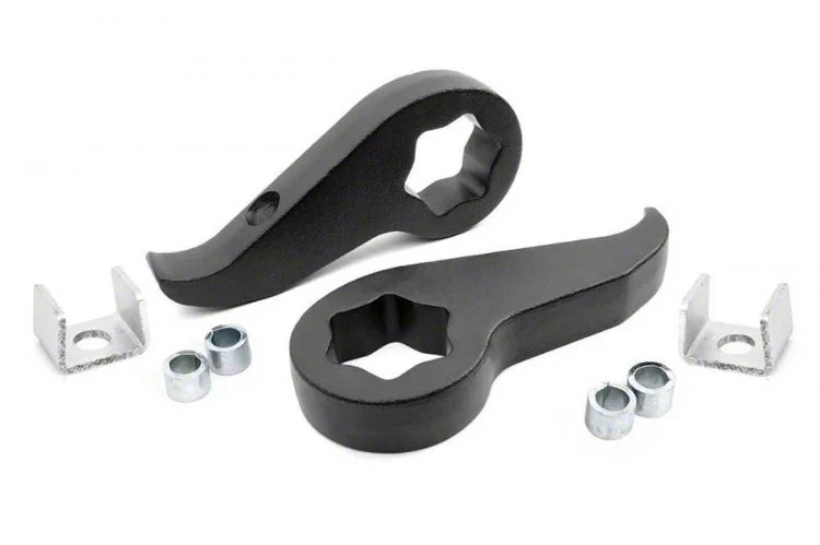 Rough Country Suspension 1.50 to 2-Inch Leveling Torsion Bar Keys (20-26 4WD Sierra 3500 HD w/o MagneRide)