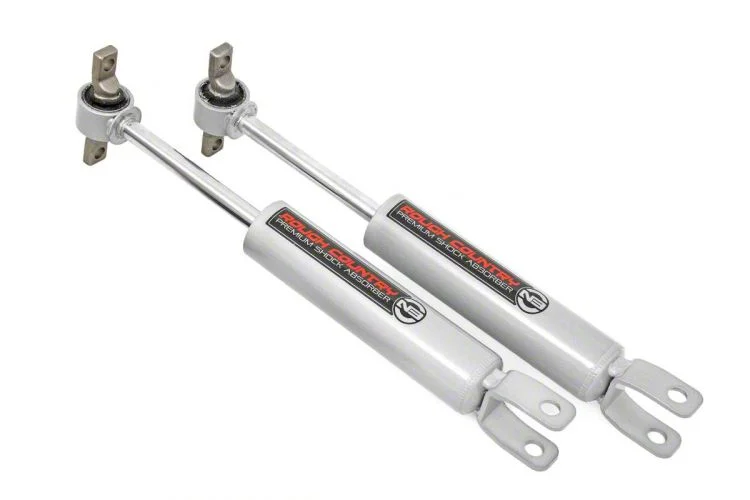 Rough Country Suspension Premium N3 Front Shocks for 0 to 3-Inch Lift (11-26 Sierra 3500 HD)