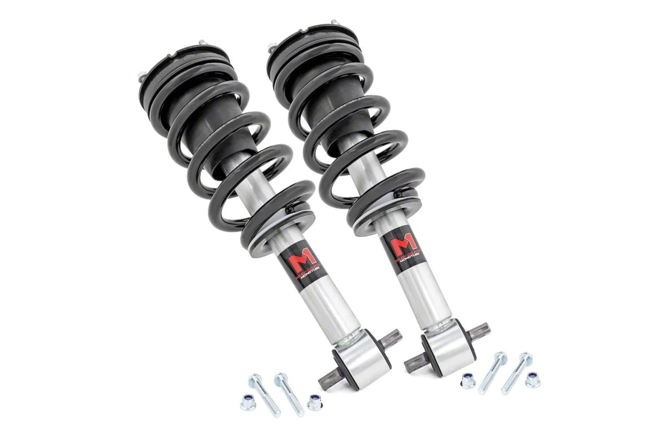 Rough Country Suspension M1 Adjustable Leveling Front Struts for 0 to 2-Inch Lift (07-14 Yukon)