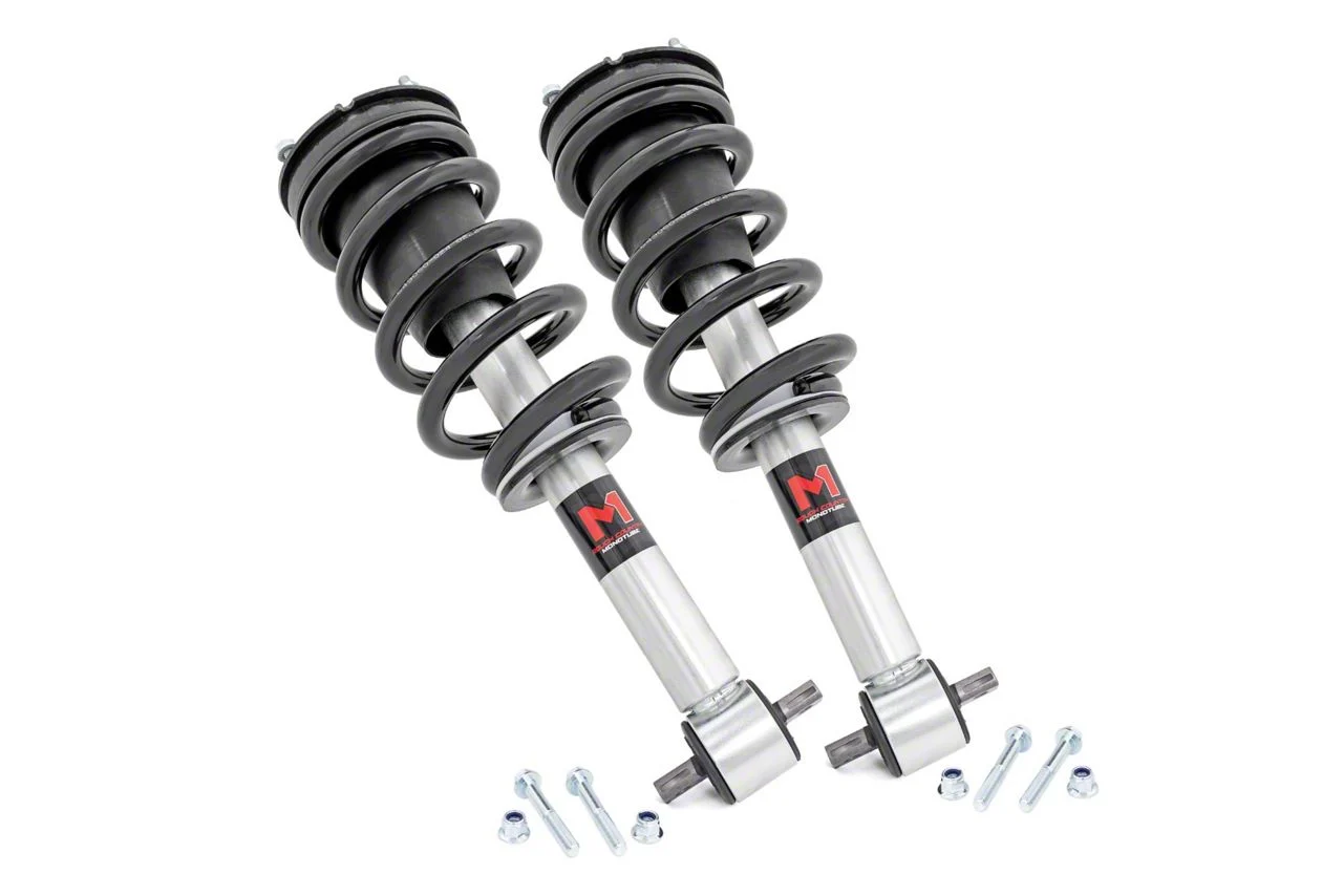Rough Country Suspension M1 Loaded Front Struts for 3.50-Inch Lift (07-14 Yukon)