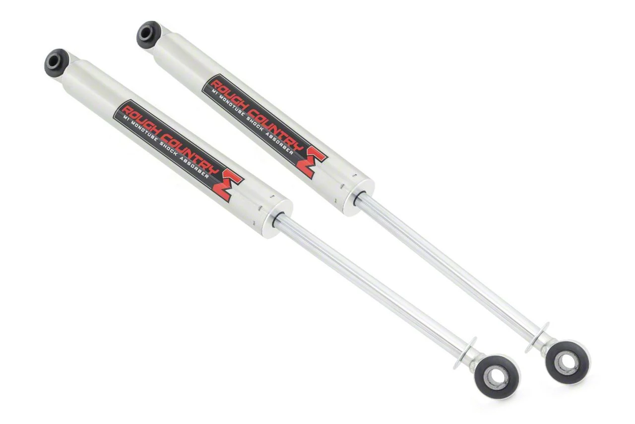 Rough Country Suspension M1 Monotube Rear Shocks for 3 to 4.50-Inch Lift (07-20 Yukon)
