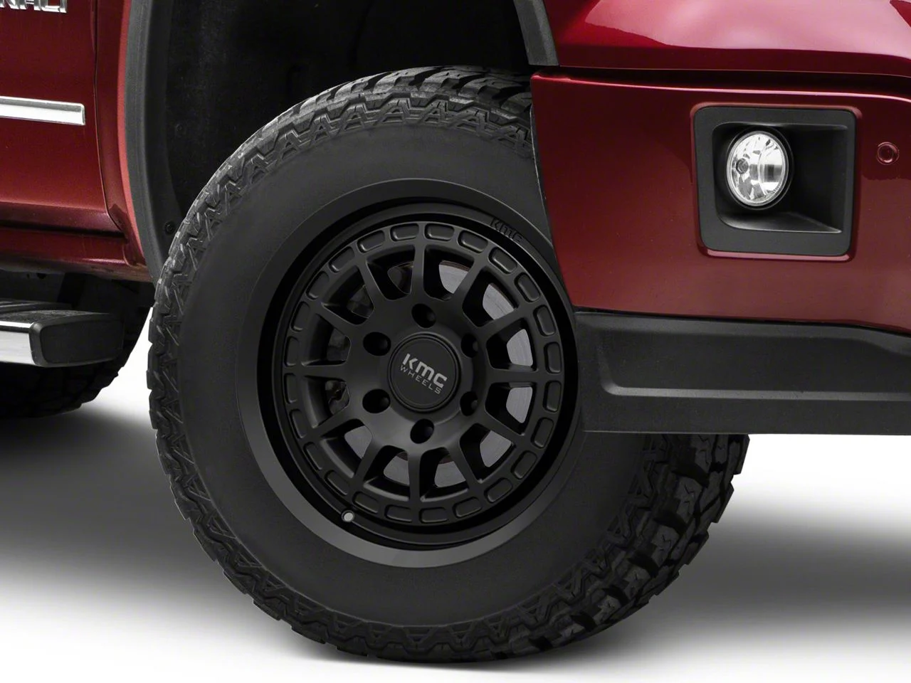 RTX Offroad Wheels Canyon Satin Black 6-Lug Wheel; 18x9; 10mm Offset (14-18 Sierra 1500)