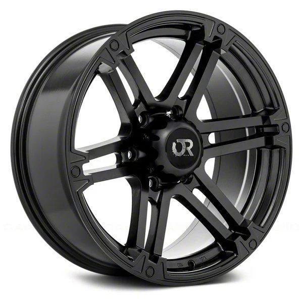 RTX Offroad Wheels Slate Satin Black 6-Lug Wheel; 17x8; 25mm Offset (14-18 Sierra 1500)