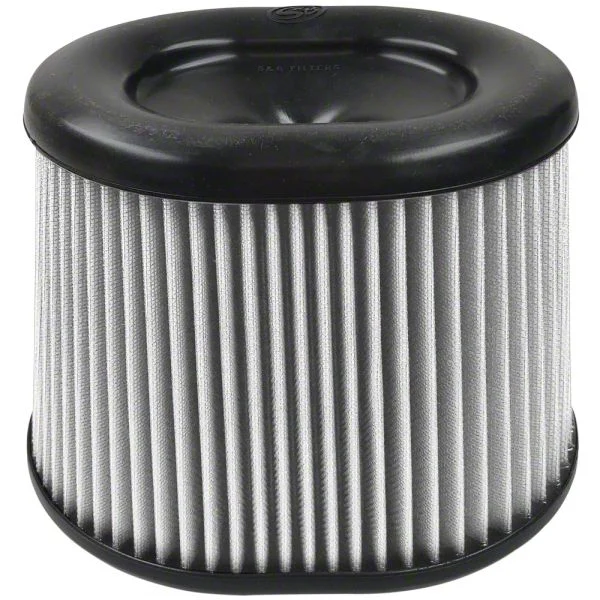 S&B Cold Air Intake Replacement Dry Extendable Air Filter (07-10 6.6L Duramax Sierra 3500 HD)