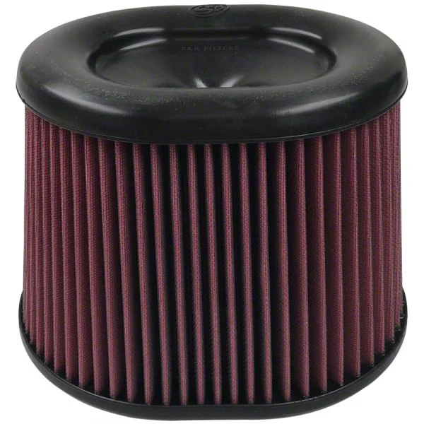 S&B Cold Air Intake Replacement Oiled Cleanable Cotton Air Filter (07-10 6.6L Duramax Sierra 3500 HD)