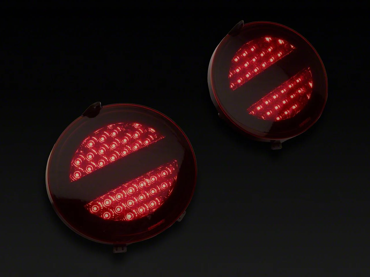 SEC10 Tail Light Tint; Smoked (20-26 Corvette C8)