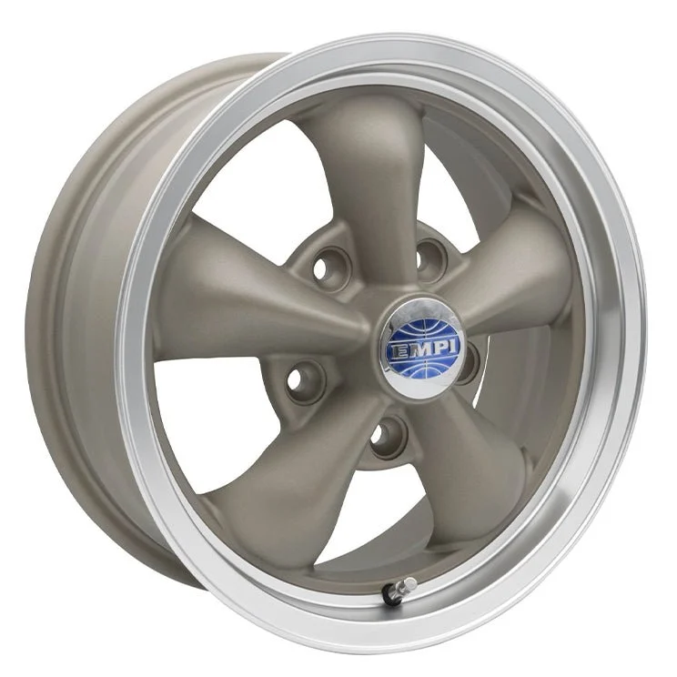 15 X 6 Porsche 5 Lug Empi Torque Star 2 Wheel Include Cap-Valve Stem