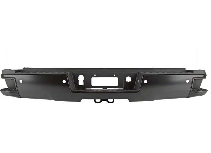 Replacement Rear Bumper Assembly (15-18 Sierra 3500 HD w/ Hitch Bar, w/ Park Aid, w/o Sensors; Excluding DRW)