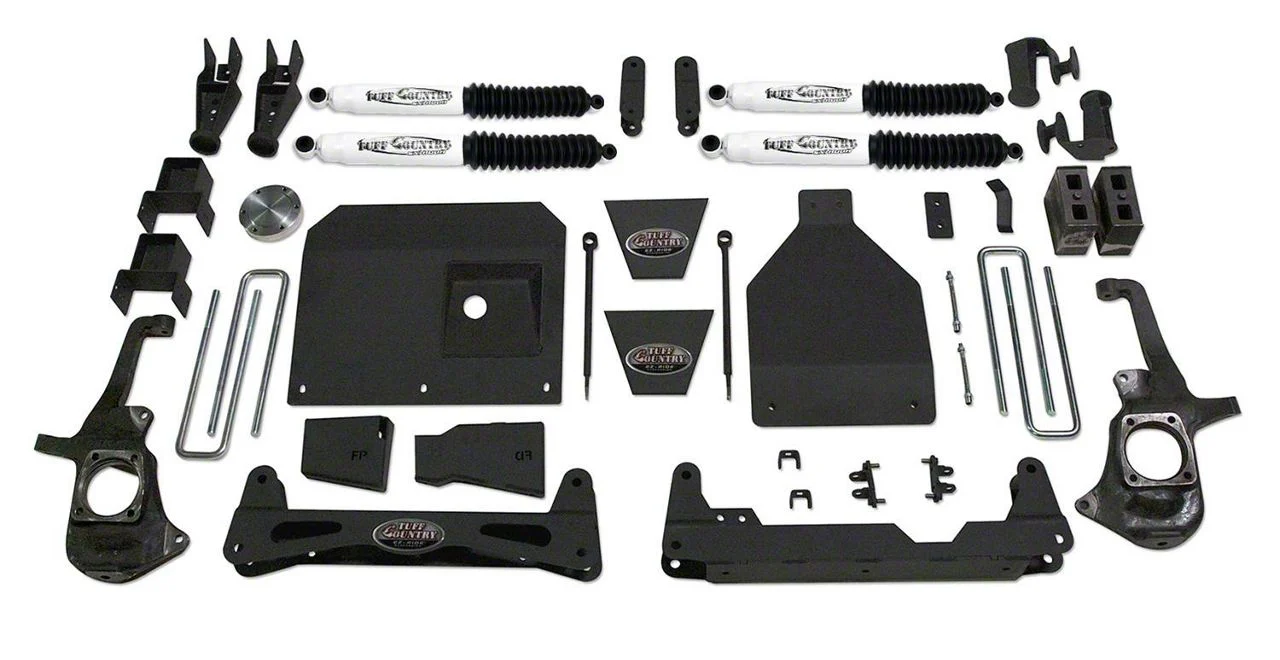 Tuff Country 6-Inch Suspension Lift Kit with SX8000 Shocks (11-19 4WD Sierra 2500 HD)
