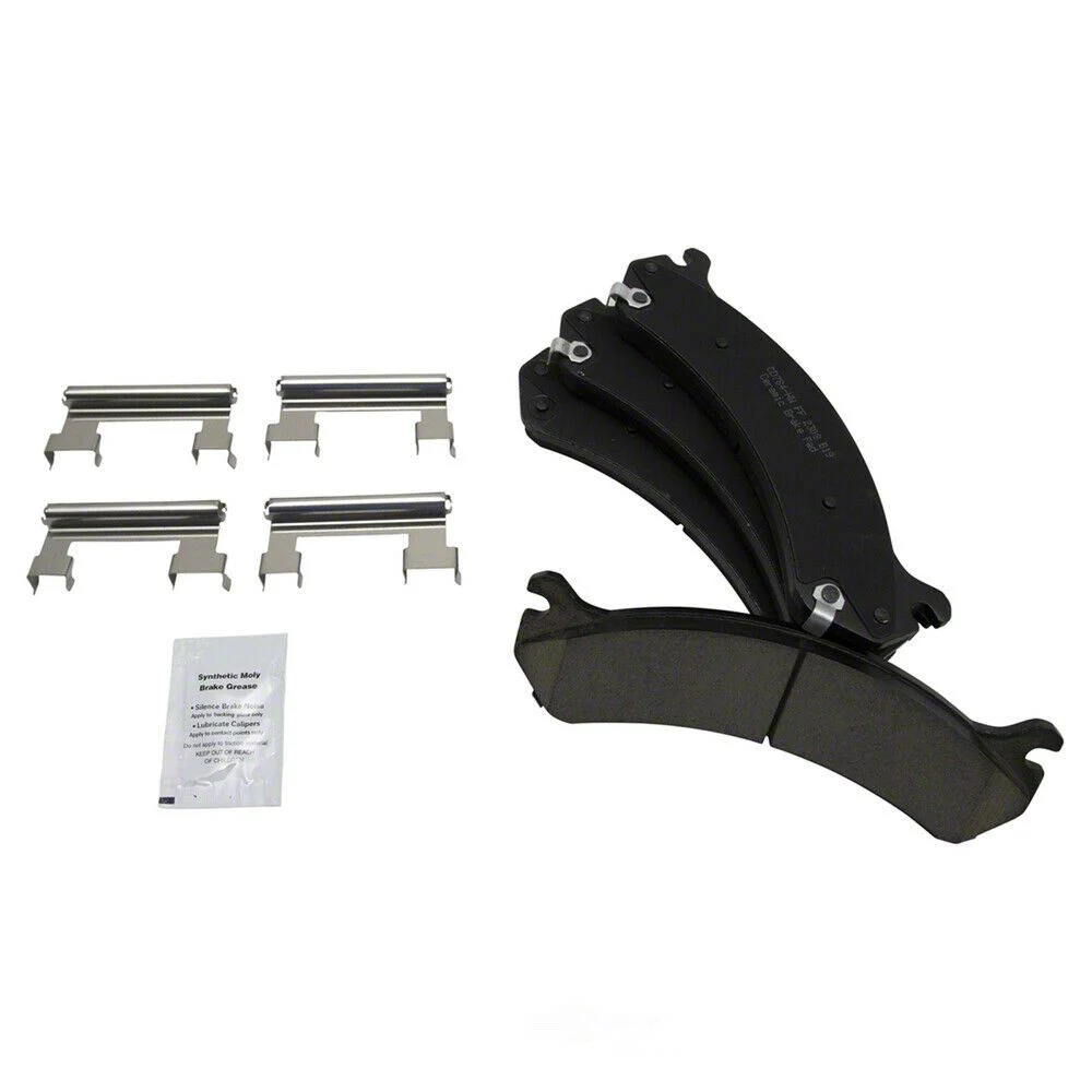 Ceramic Brake Pads; Front Pair (07-10 Sierra 2500 HD)