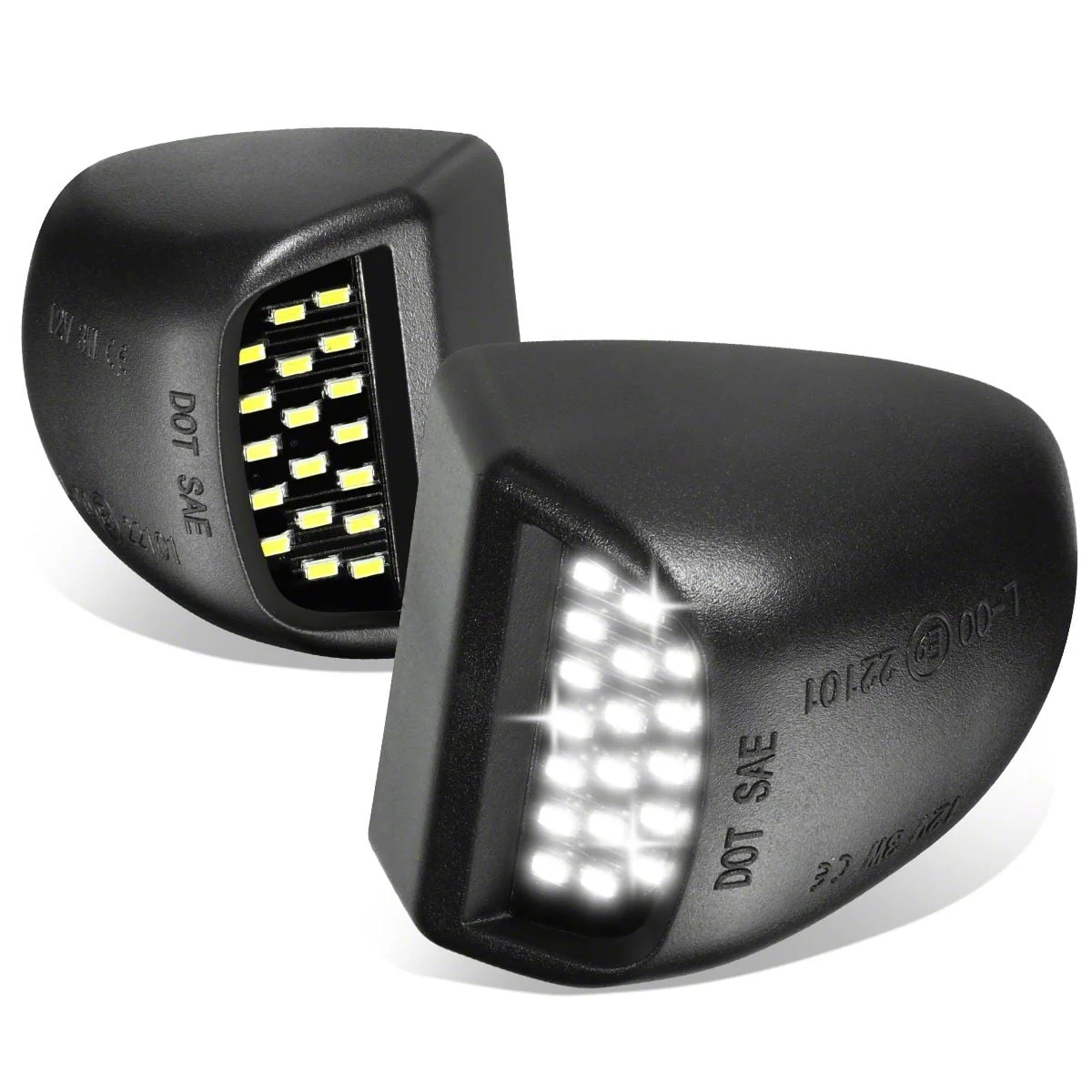 LED License Plate Lights (07-14 Sierra 2500 HD)