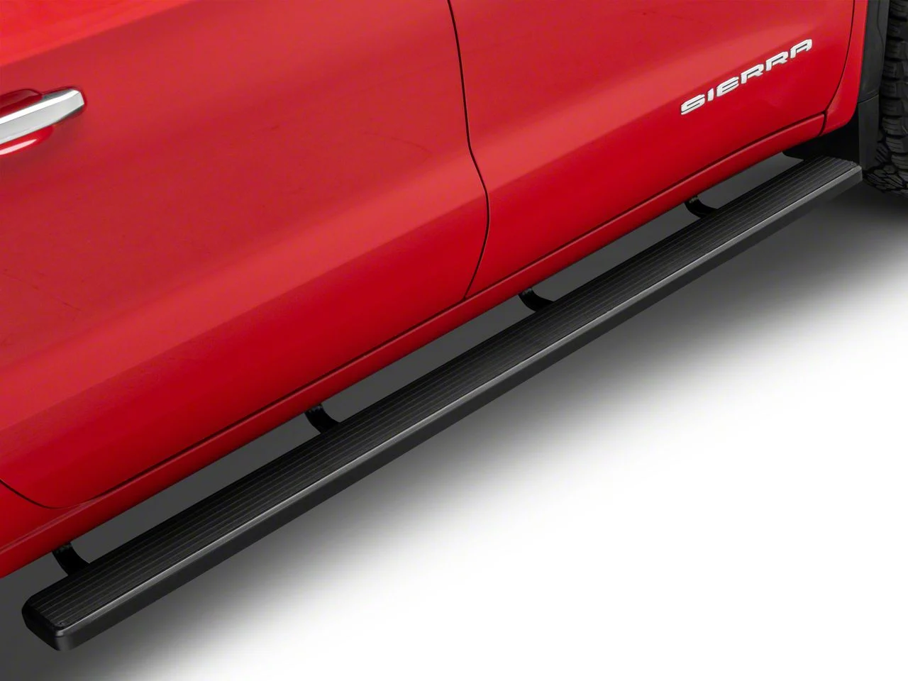 6-Inch iStep Running Boards; Black (20-26 Sierra 3500 HD Crew Cab)