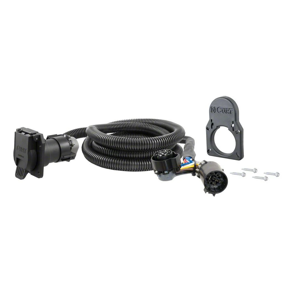 7-Foot 5th Wheel/Gooseneck Hitch Wiring Harness with 7-Way Connector (20-26 Sierra 3500 HD)