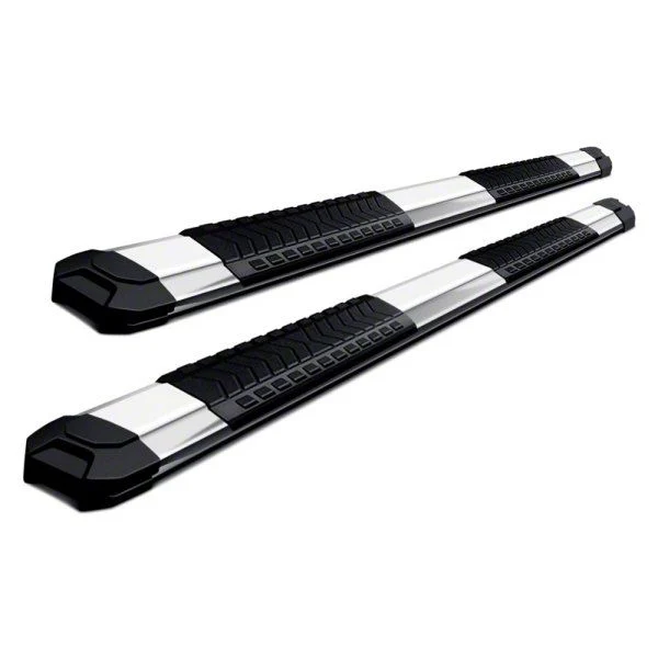 Cutlass Running Boards; Polished Aluminum (07-19 Sierra 3500 HD Extended/Double Cab)