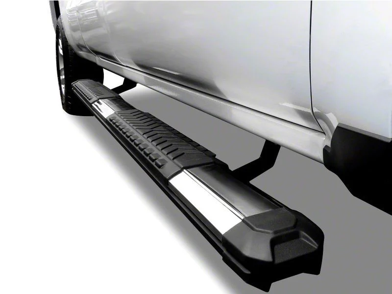 Cutlass Running Boards; Polished Aluminum (07-19 Sierra 3500 HD Crew Cab)