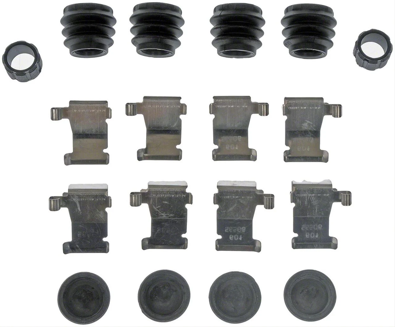 Disc Brake Hardware Kit (11-17 Sierra 3500 HD)