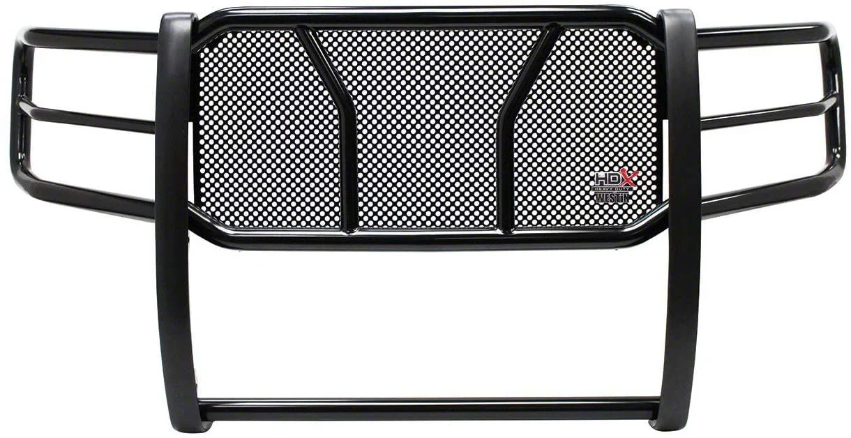 Westin HDX Grille Guard; Black (15-19 Sierra 3500 HD)