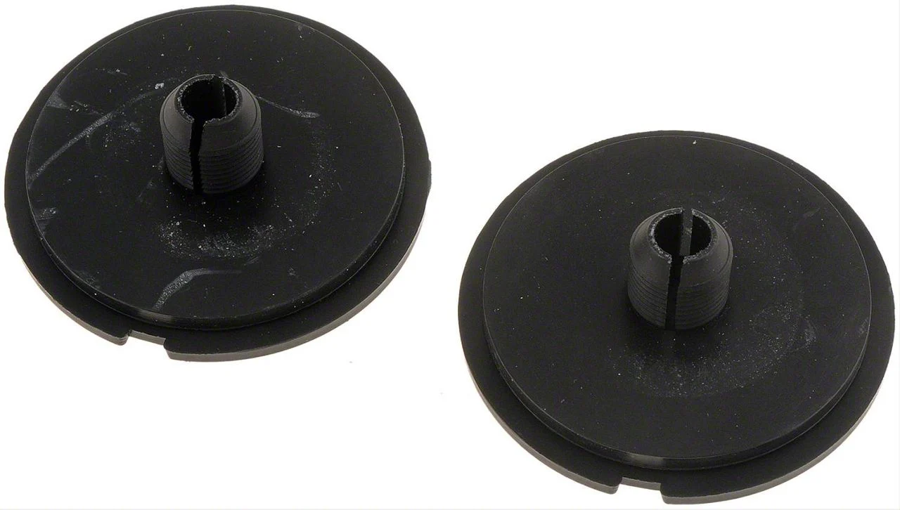 Leaf Spring Inserts; Rear (2007 Sierra 3500 HD)