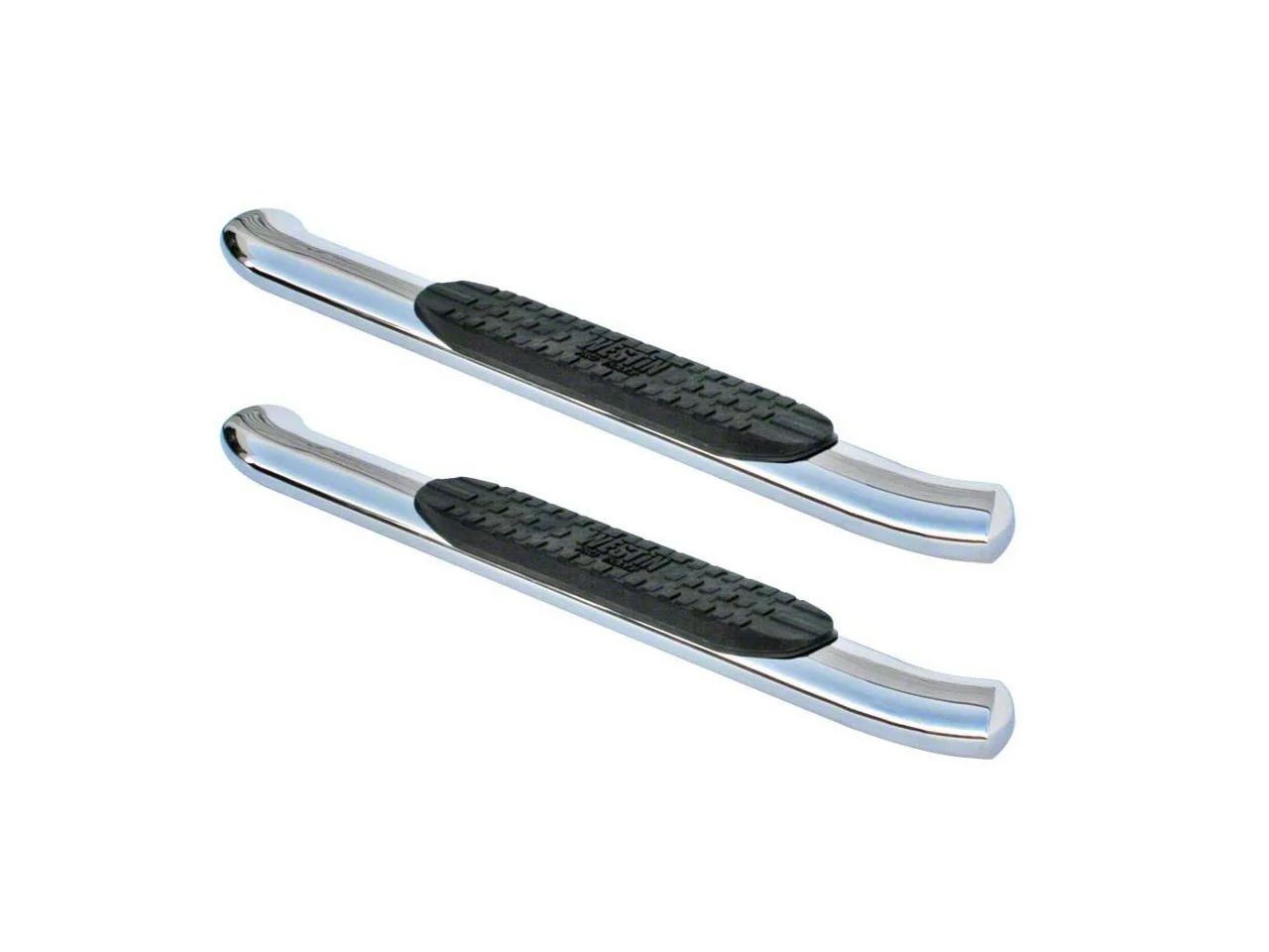 Westin Pro Traxx 4-Inch Oval Side Step Bars; Stainless Steel (07-14 Sierra 3500 HD Regular Cab)