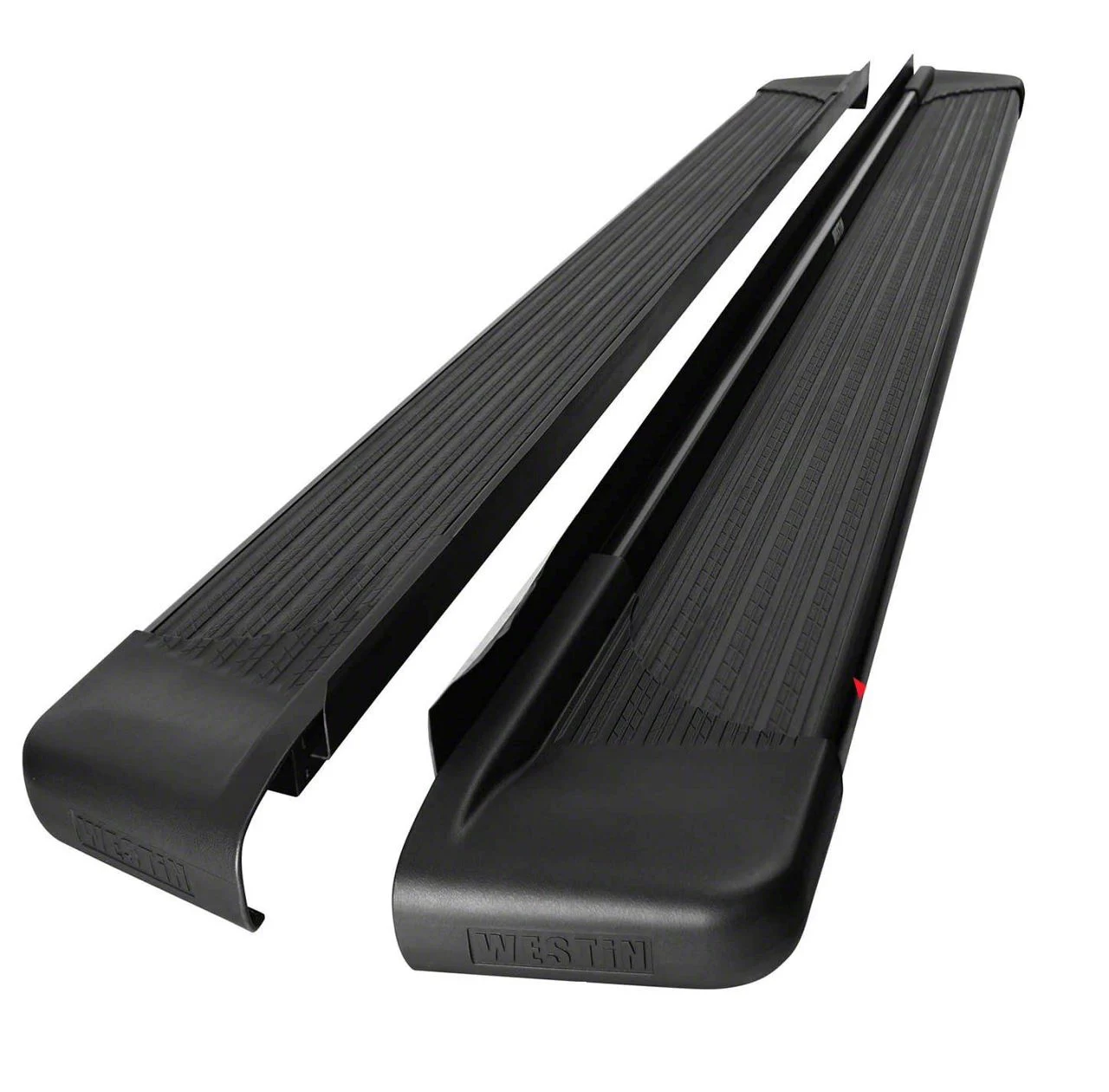 Westin SG6 Running Boards; Black (20-26 Sierra 3500 HD Crew Cab)