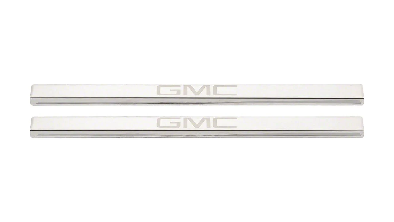 Putco Stainless Steel Door Sills (20-26 Sierra 3500 HD Crew Cab)