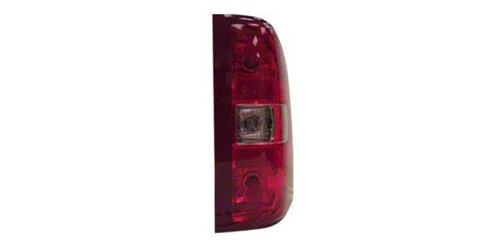 CAPA Replacement Tail Light; Chrome Housing; Red/Clear Lens; Passenger Side (07-14 Sierra 3500 HD)