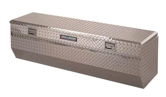 Challenger Low Profile Chest Tool Box; Brite (07-10 Sierra 3500 HD)
