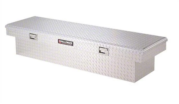 Challenger Single Lid Crossover Tool Box; Brite (07-10 Sierra 3500 HD)