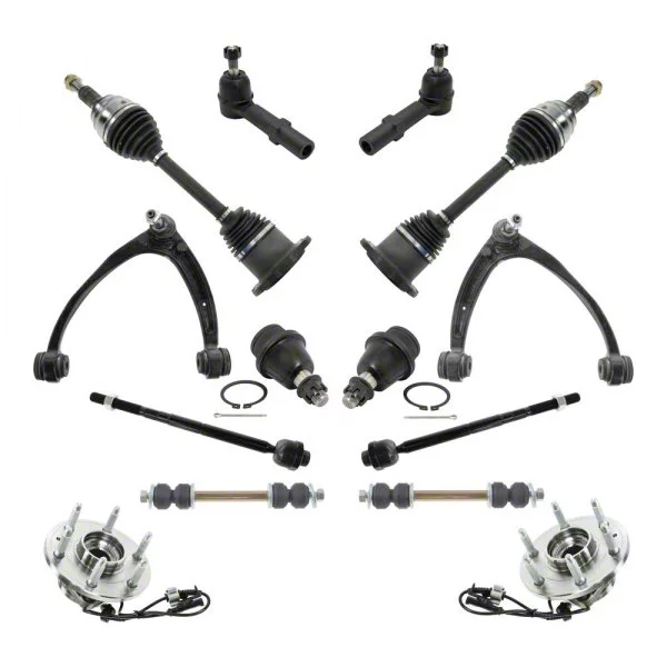 14-Piece Steering, Suspension and Drivetrain Kit (07-13 4WD Silverado 1500)