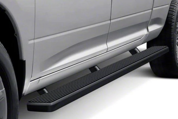 6-Inch iStep Wheel-to-Wheel Running Boards; Black (07-13 Silverado 1500 Extended Cab w/ 5.80-Foot Short Box)